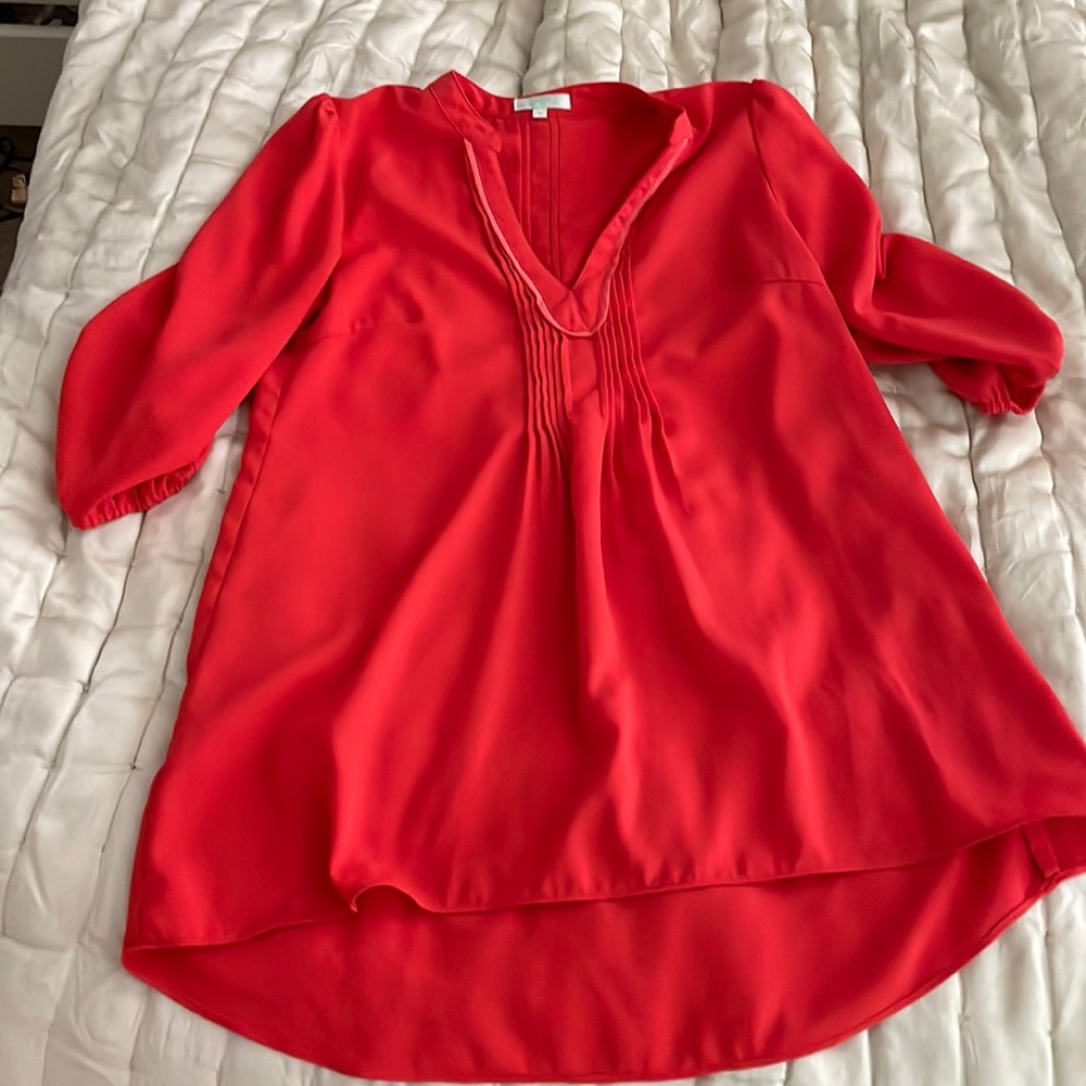 Jade brand red tunic